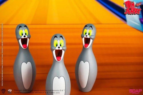 模玩资讯 soap studio 汤姆与杰瑞 保龄球造型人偶