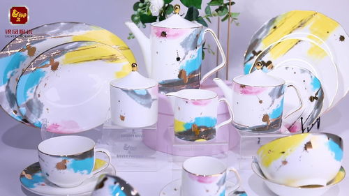 银凤工厂的骨质瓷产品