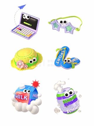 免费下载3D产品模型素材 C4D模型大全与千图网保龄球资源推荐