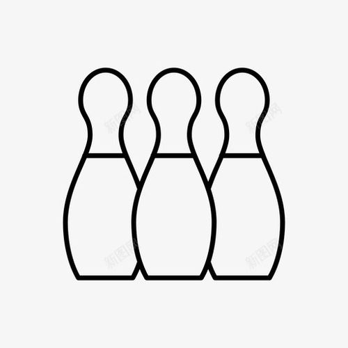 免费下载保龄球十柱与五柱图标 网页平面电商创意素材推荐